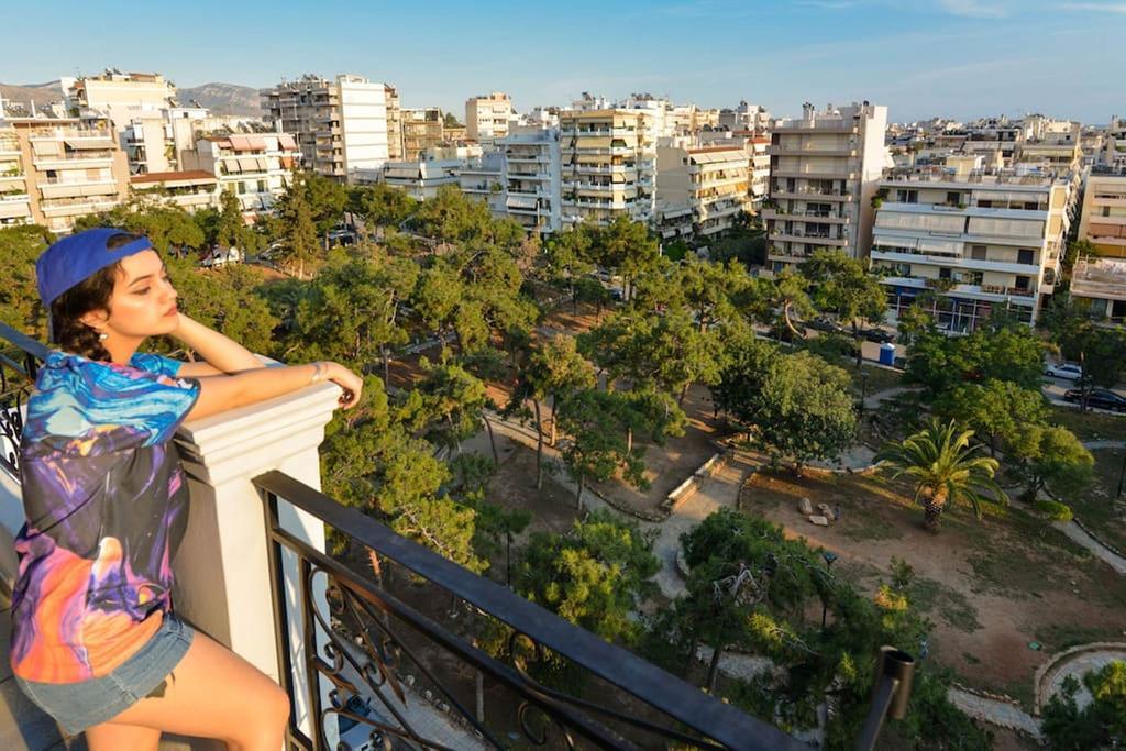 165 Sm Penthouse Maisonette Apartment Athens Exterior photo
